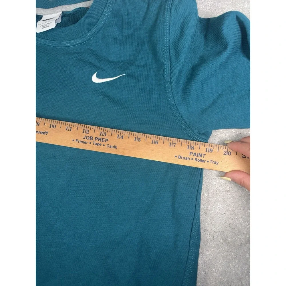 Nike Sportswear French Terry Sweatshirt Teal Green 637902-381 S